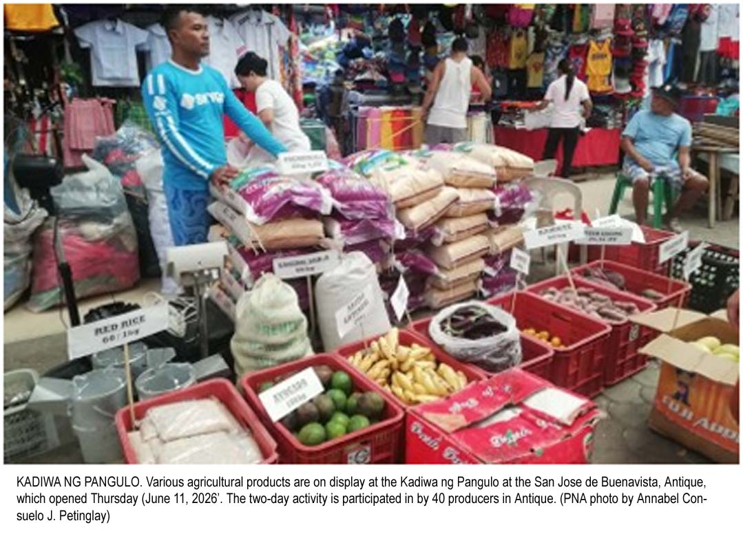 Kadiwa ng Pangulo Opens in Antique, Boosting Market Access for Farmers and Weavers