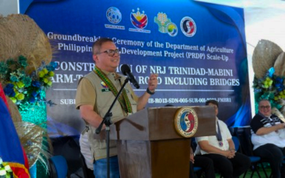 P366-M Surigao farm-to-market road to boost connectivity, farmer incomes &mdash; DA chief