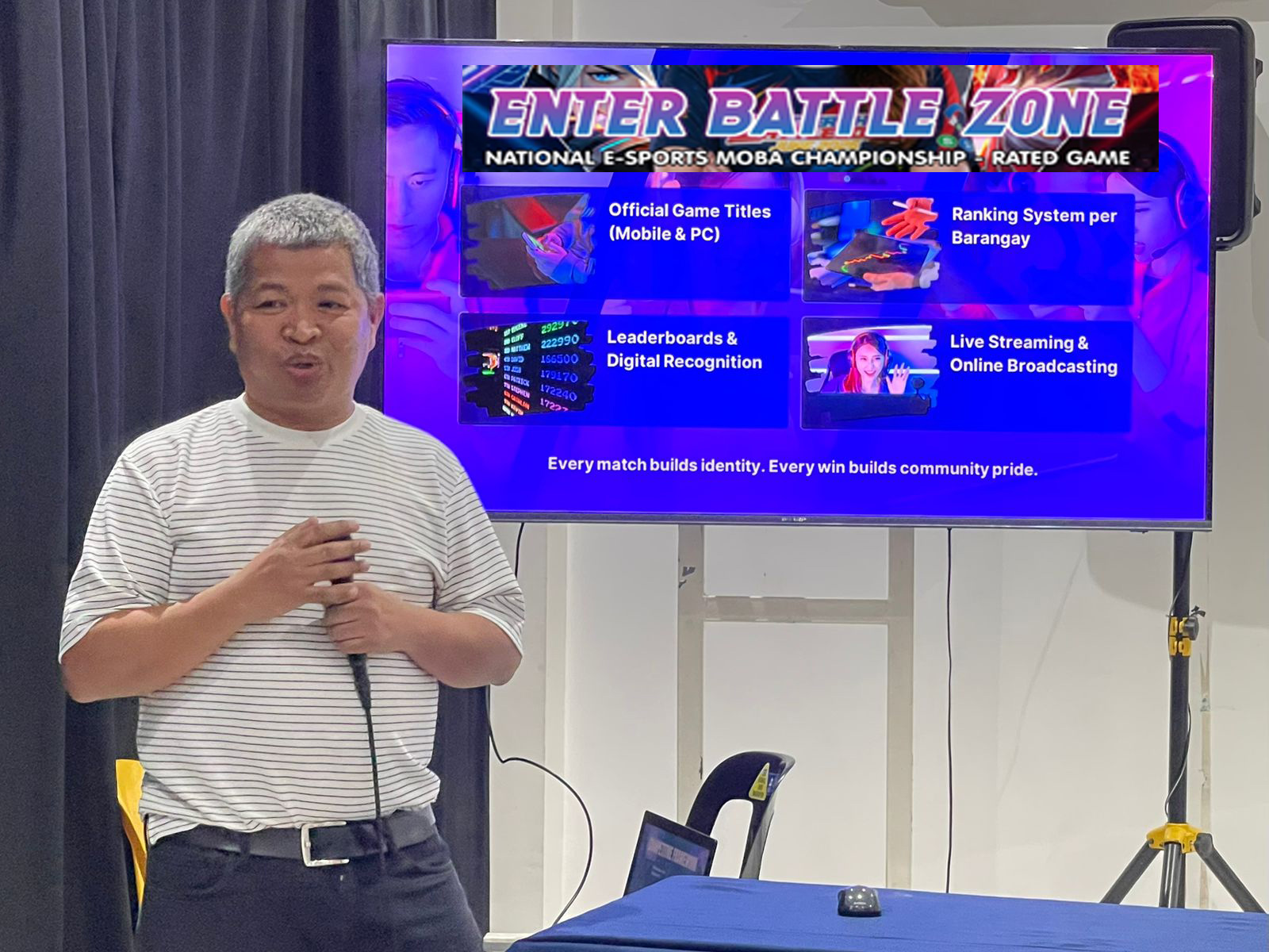 ENTER BATTLE ZONE Ignites a New Era of Youth Empowerment Through the Philippines&rsquo; First Barangay vs Barangay Esports League