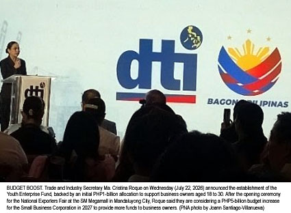 DTI Eyes Bigger Lending Fund to Empower Filipino Entrepreneurs and Launches ?1-B Youth Enterprise Program