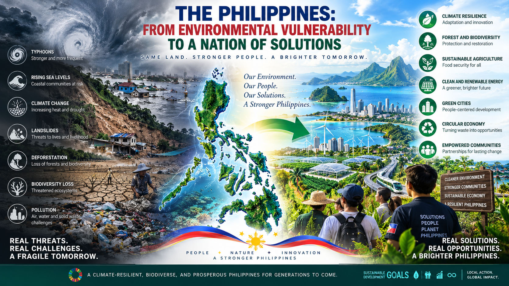 THE PHILIPPINES: FROM ENVIRONMENTAL VULNERABILITY TO A NATION OF SOLUTIONS