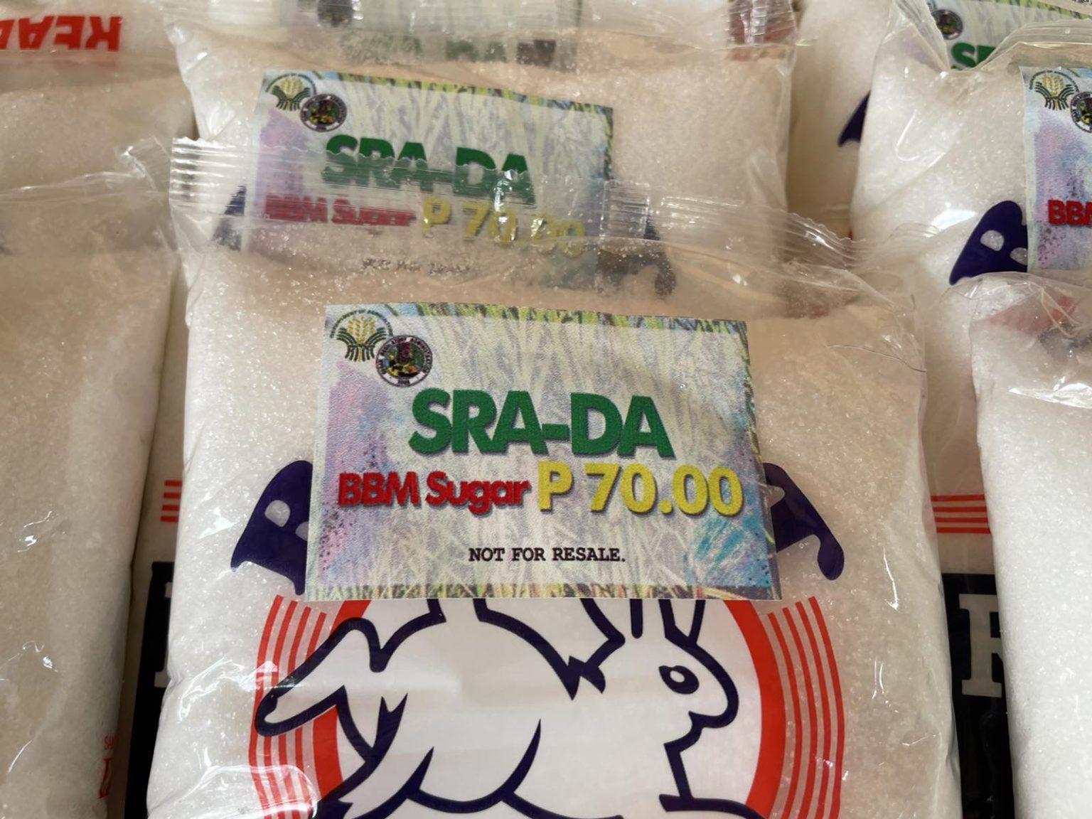 P70/kilo sugar will soon be available in Kadiwa and SRA offices