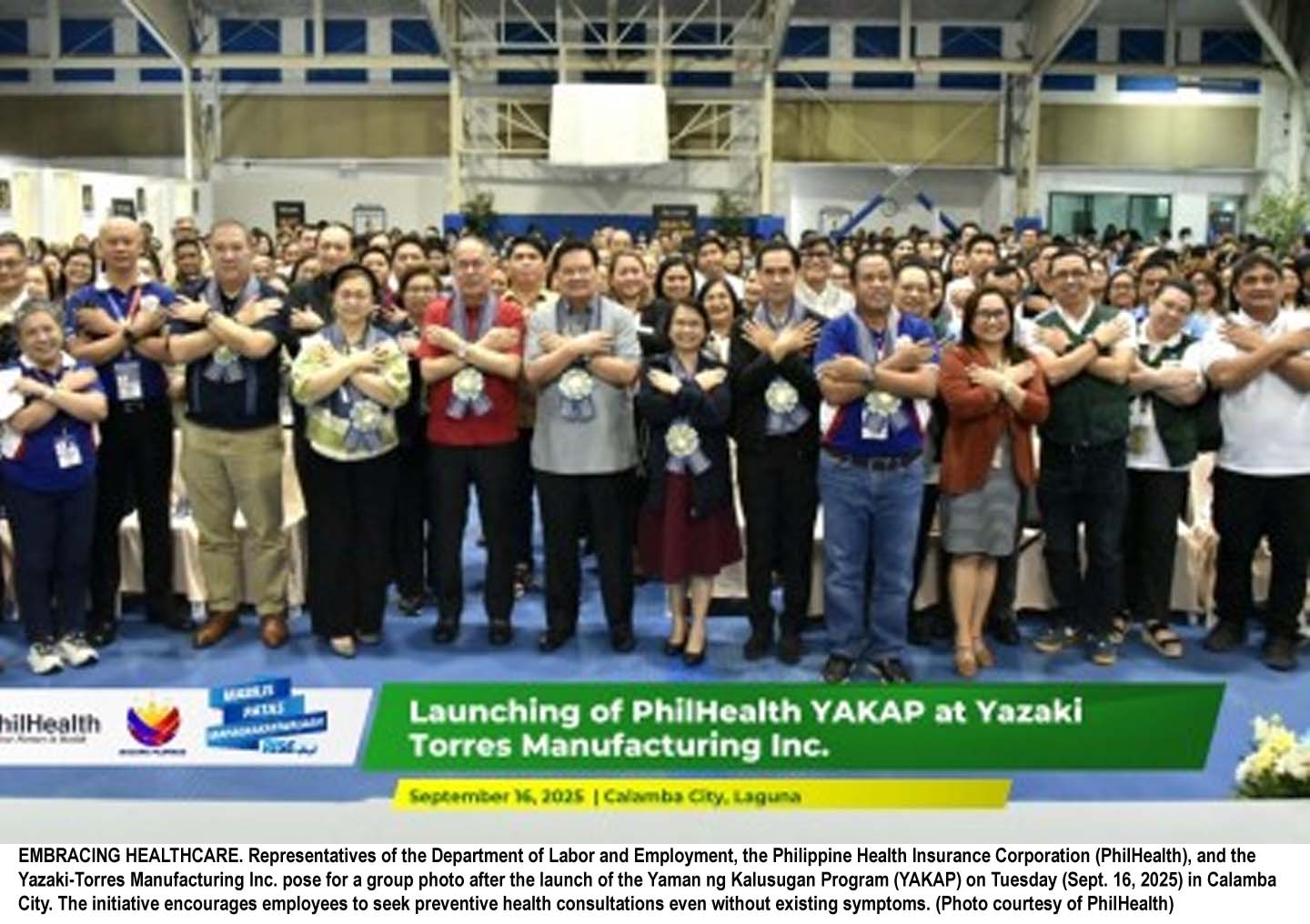 DOLE, PhilHealth Launch ‘YAKAP’ in Laguna to Strengthen Workers’ Health Access