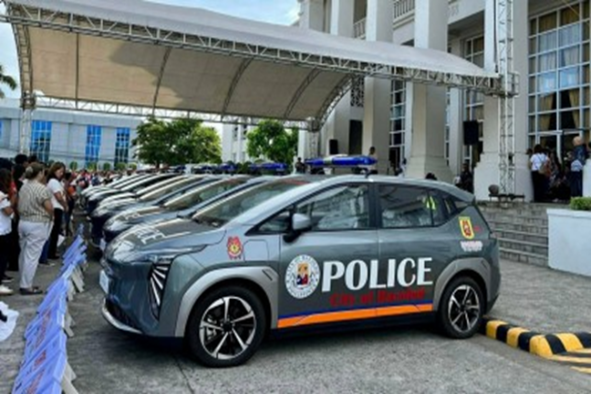 Bacolod City police shift to electric patrol vehicles