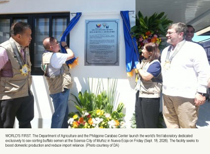 Philippines Opens P237.9-M Buffalo Semen Facility to Advance Local Breeding