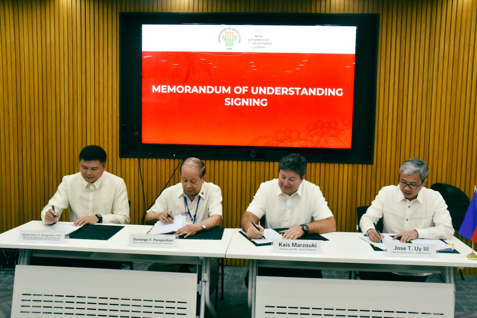 DA partners with Nestl&eacute; to benefit Mindanao Robusta coffee growers