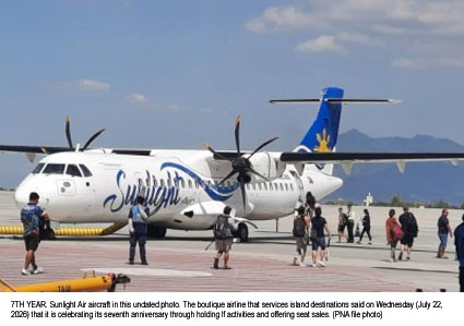 Sunlight Air Celebrates Seven Years of Connecting Philippine Islands with Anniversary Seat Sale and Customer Festivities