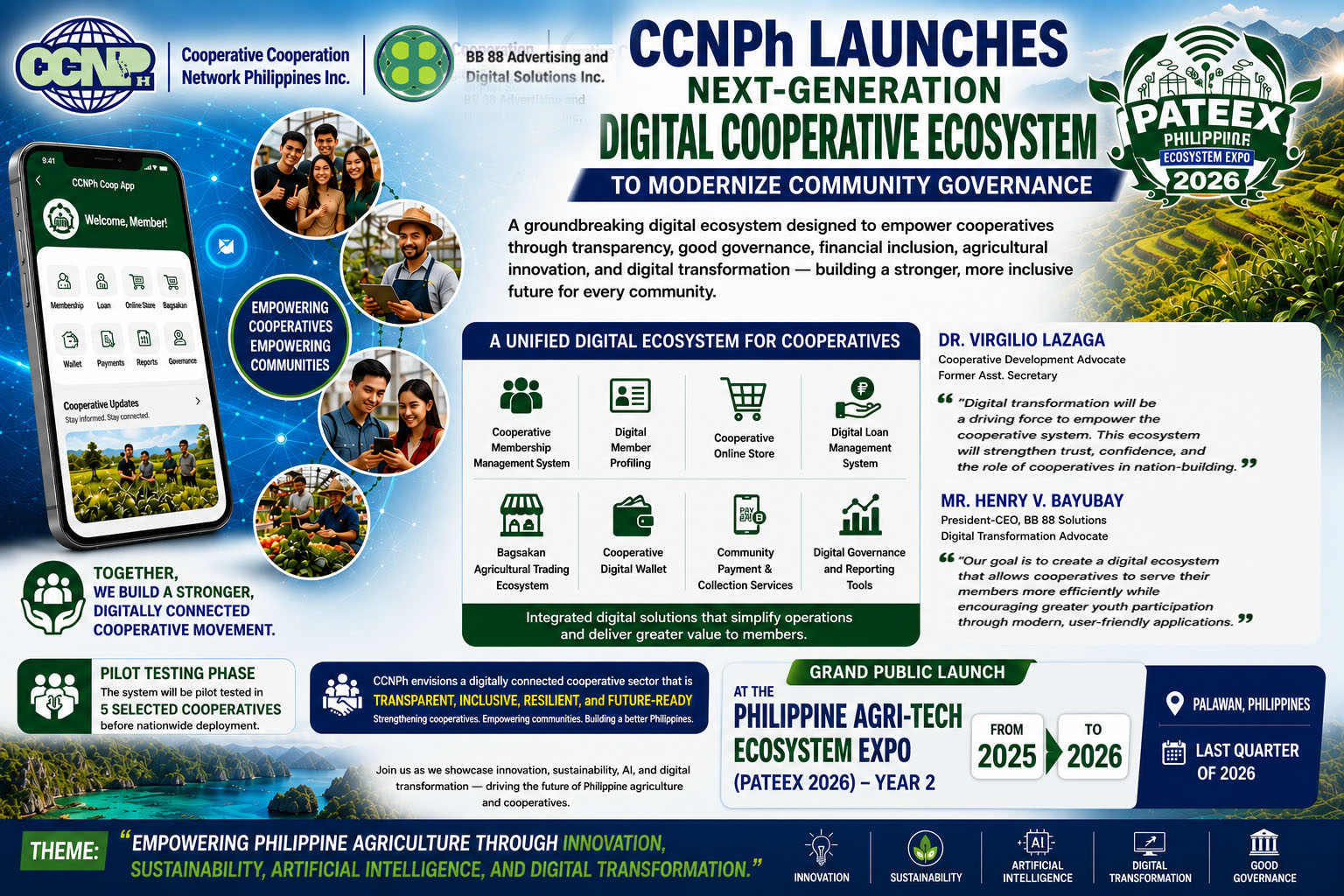 CCNPh Launches Next-Generation Digital Cooperative Ecosystem to Modernize Community Governance
