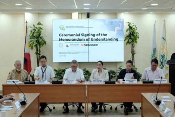 Department of Agriculture partners with Megawide Construction Corp. to modernize agri sector