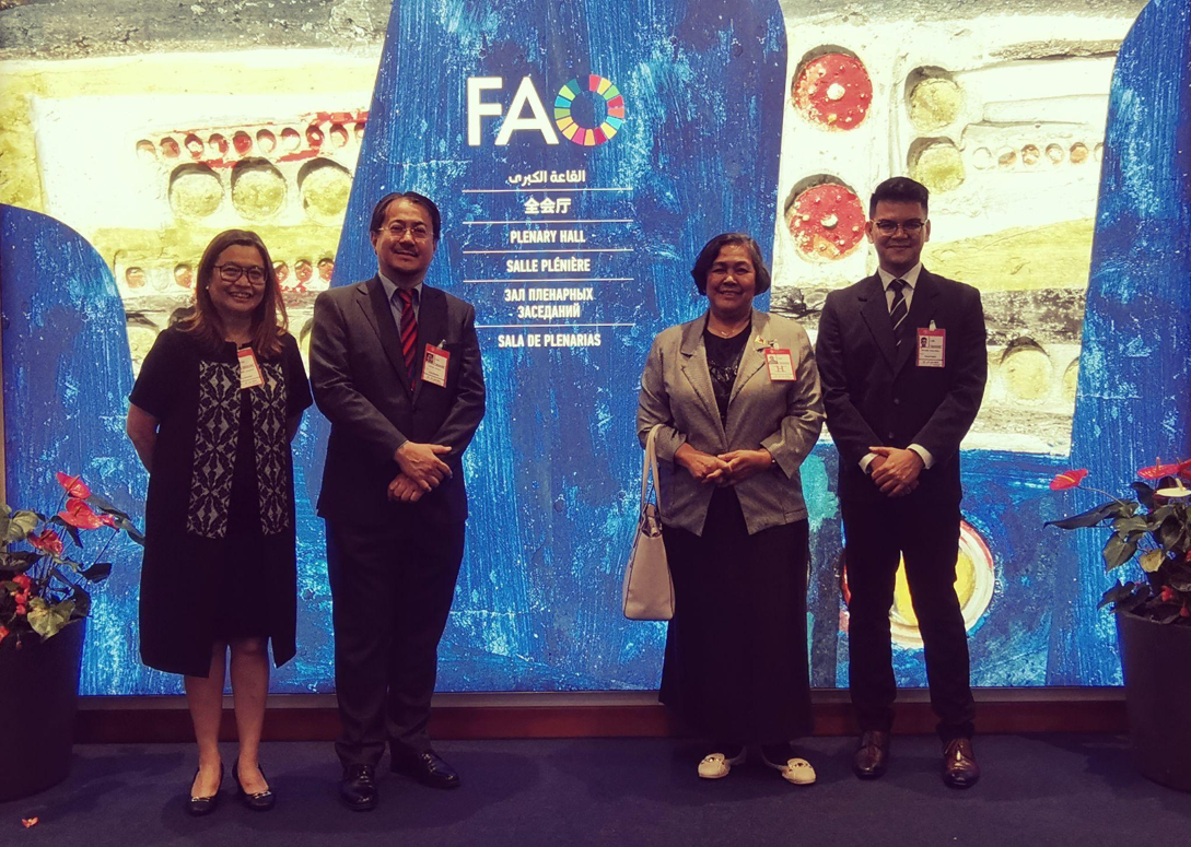 Philippines highlights in FAO Conference the importance of Integrated Water Resources Management for a Sustainable and Prosperous Agriculture
