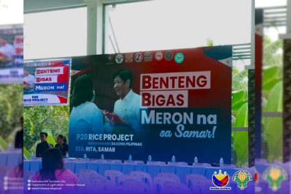 DA ramps up ?20 rice program in Samar and Leyte