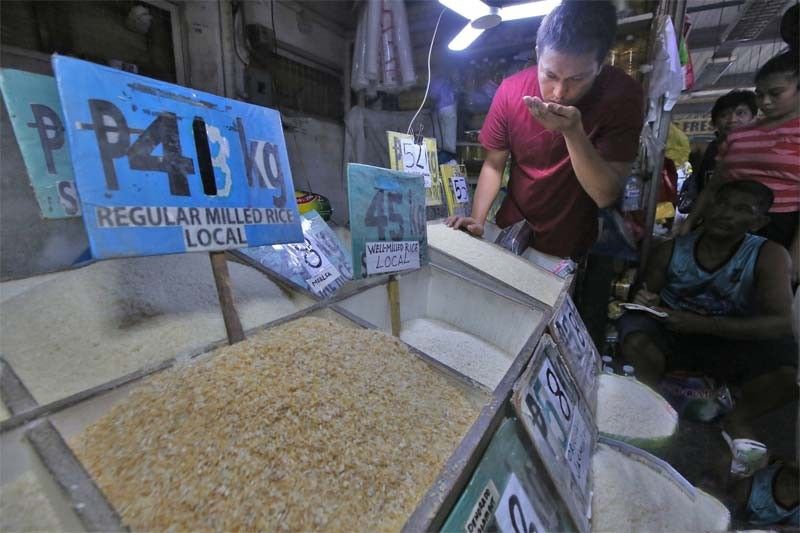 Rice retail prices rise by P2 per kilo