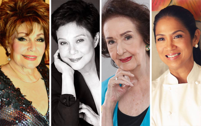 3 late PH actresses, chef Margarita Fores to get Presidential award