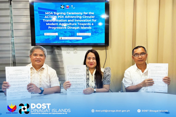 DOST, BFAR Join Forces to Modernize Agriculture and Aquaculture in Dinagat Islands
