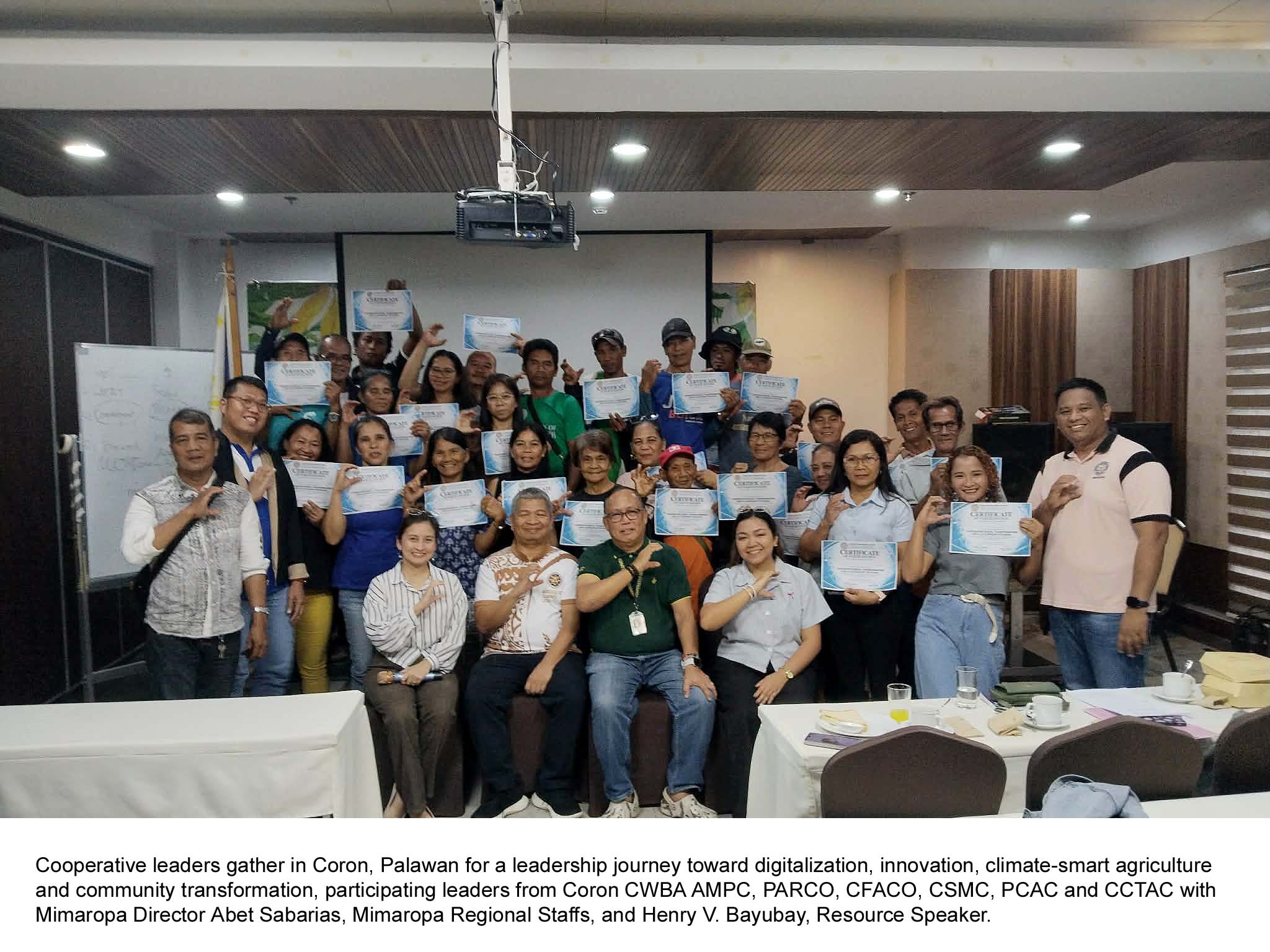 CDA MIMAROPA Empowers Cooperative Leaders to Lead the Digital Transformation and AI Era