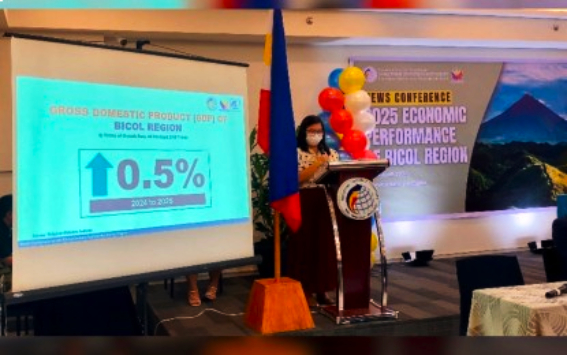 Bicol Economy Inches Up 0.5% in 2025 Amid Agriculture, Construction Slump