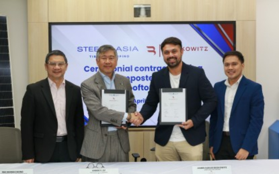 SteelAsia signs 8-MWp solar deal for major Cebu rooftop project