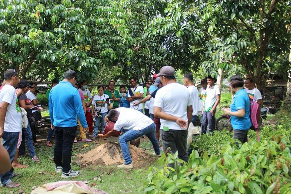 Cotabato farmers trained in organic fertilizer preparation