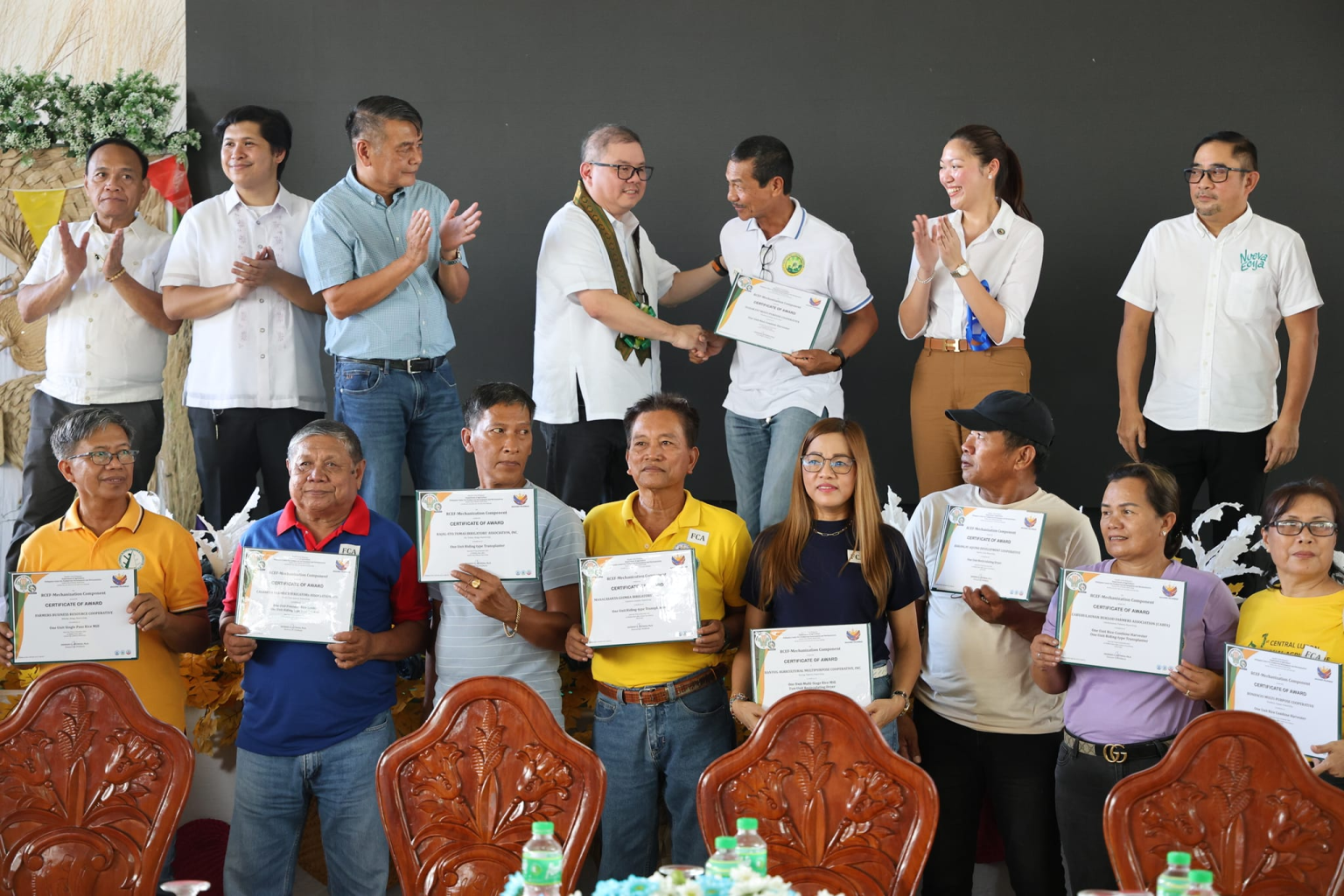 DA awards P398.5-M farm machinery and equipment to farmers&rsquo; groups in Nueva Ecija