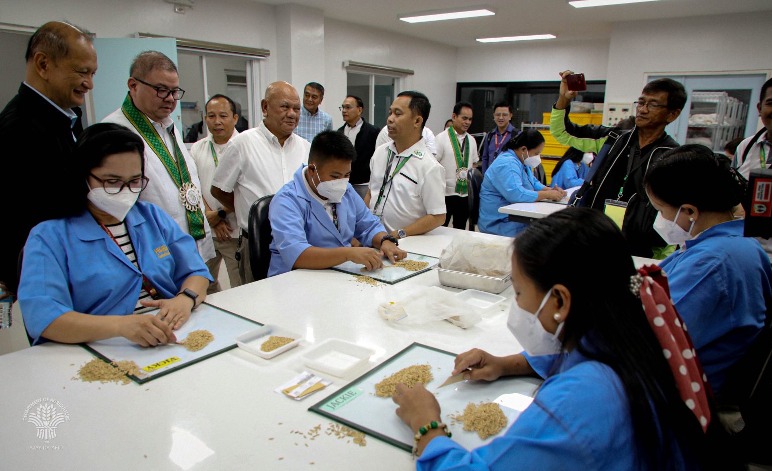 Agri chief banks on science and technology to improve rice production