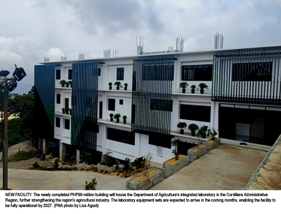 DA Opens P99-M Integrated Agri Laboratory to Boost Services for Cordillera Farmers